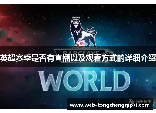 英超赛季是否有直播以及观看方式的详细介绍